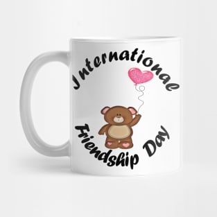 Teddy Love Friendship Day Mug